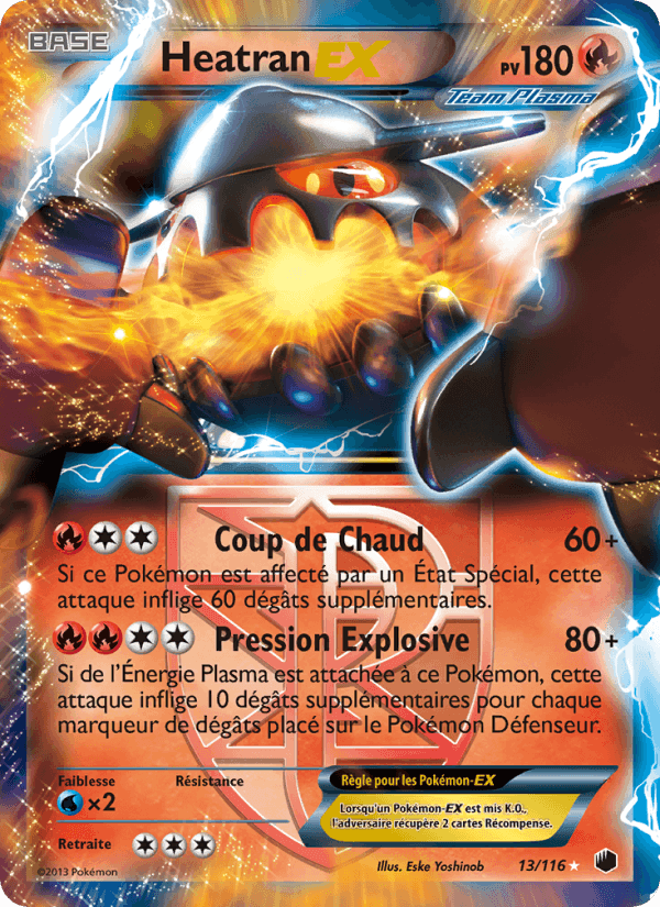 Heatran-EX, carte 13 de Glaciation Plasma
