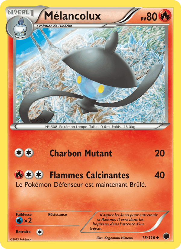 Mélancolux, carte 15 de Glaciation Plasma