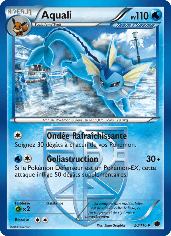Aquali, carte 20 de Glaciation Plasma