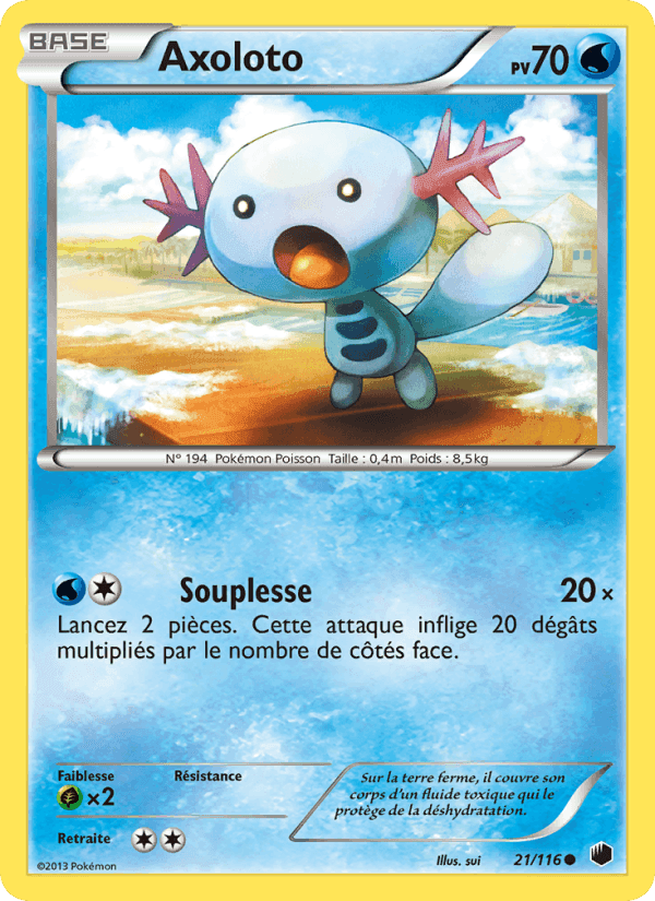 Axoloto, carte 21 de Glaciation Plasma