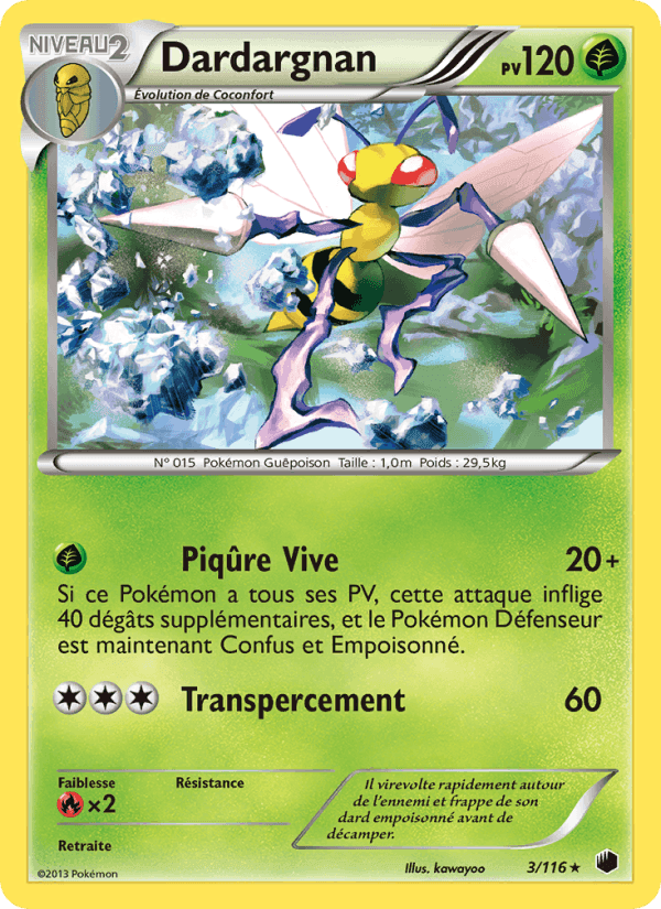 Dardargnan, carte 3 de Glaciation Plasma