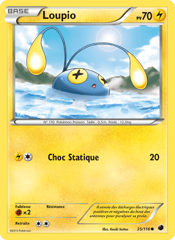 Loupio, carte 35 de Glaciation Plasma