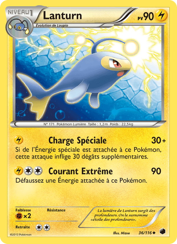 Lanturn, carte 36 de Glaciation Plasma