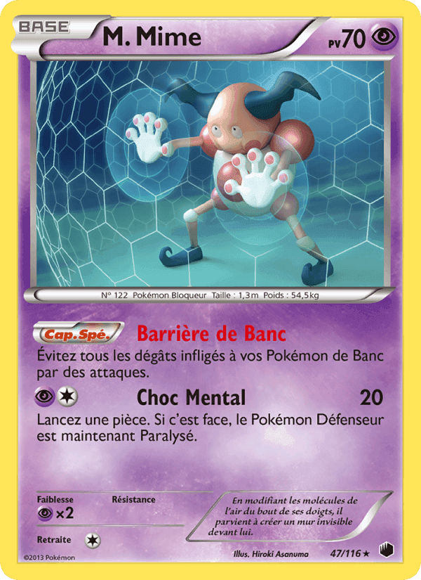 M. Mime, carte 47 de Glaciation Plasma