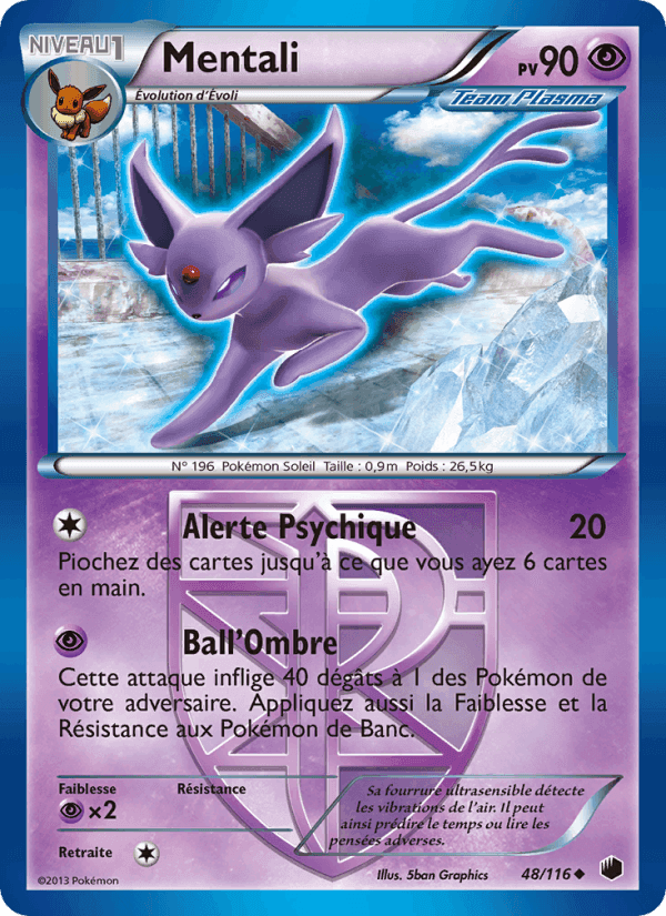 Mentali, card 48 from Glaciation Plasma