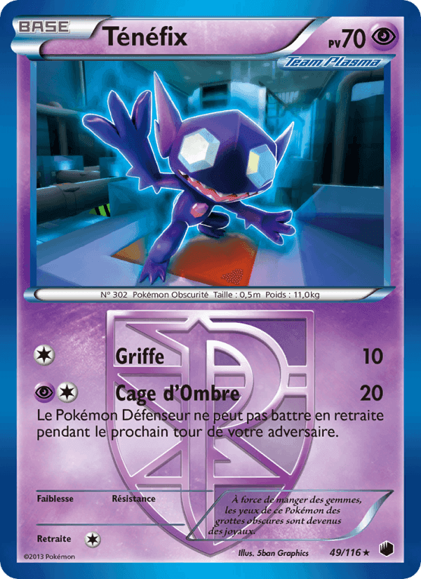 Ténéfix, carte 49 de Glaciation Plasma