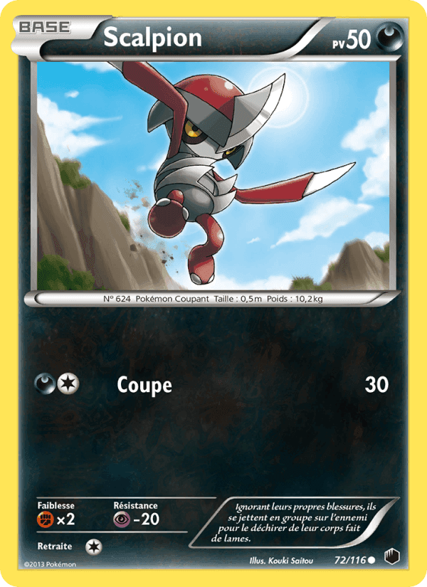 Scalpion, carte 72 de Glaciation Plasma