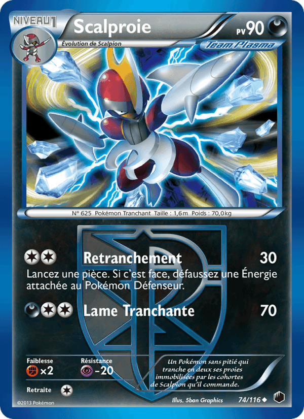 Scalproie, card 74 from Glaciation Plasma