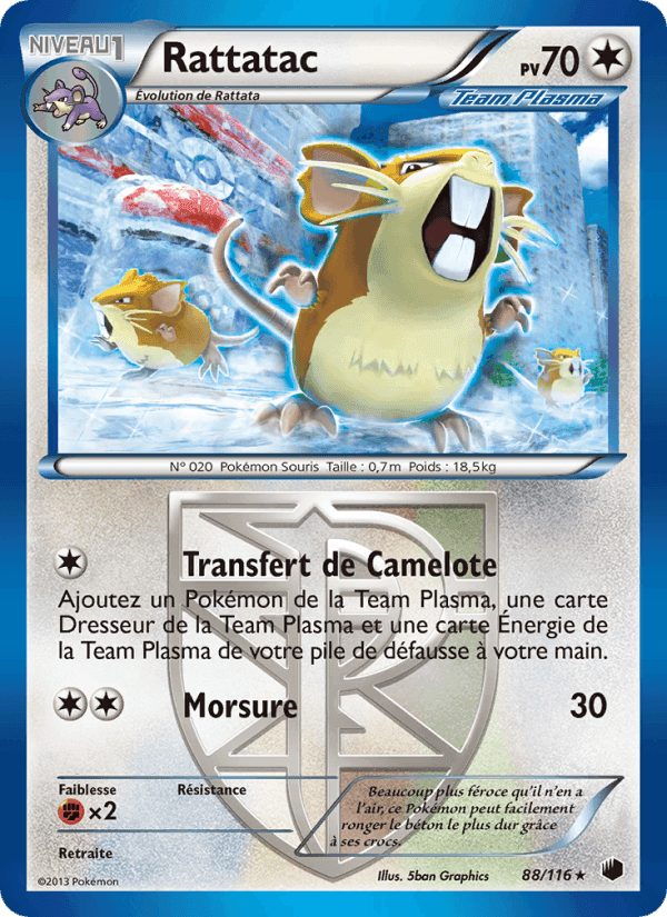 Rattatac, card 88 from Glaciation Plasma