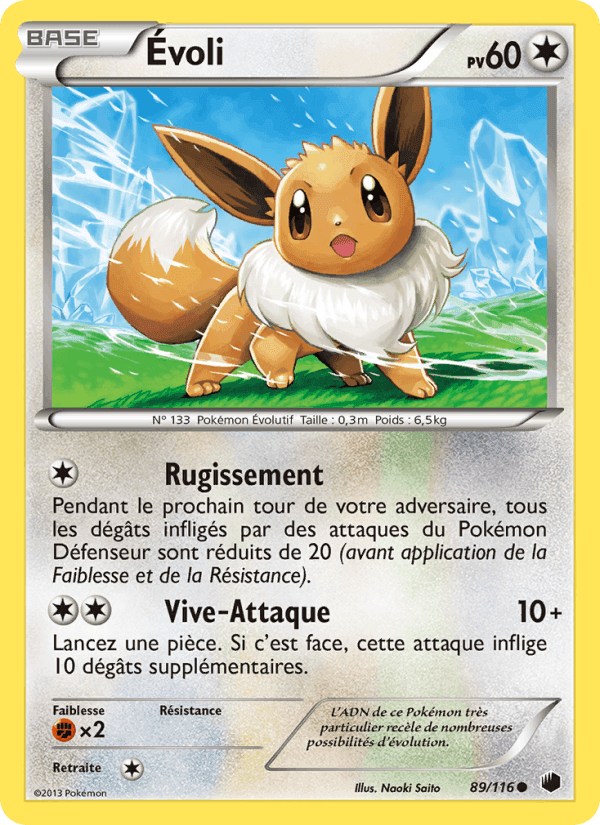 Évoli, carte 89 de Glaciation Plasma
