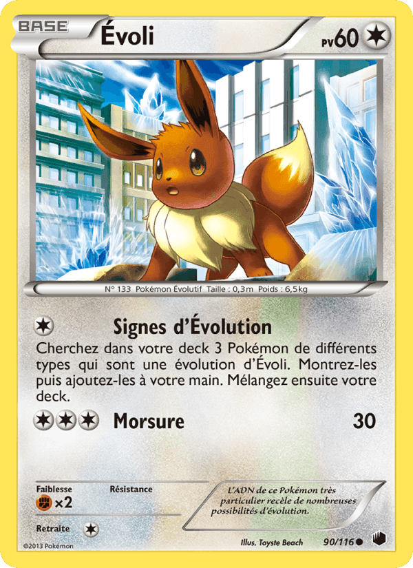 Glaciation Plasma の 90 番、Évoli