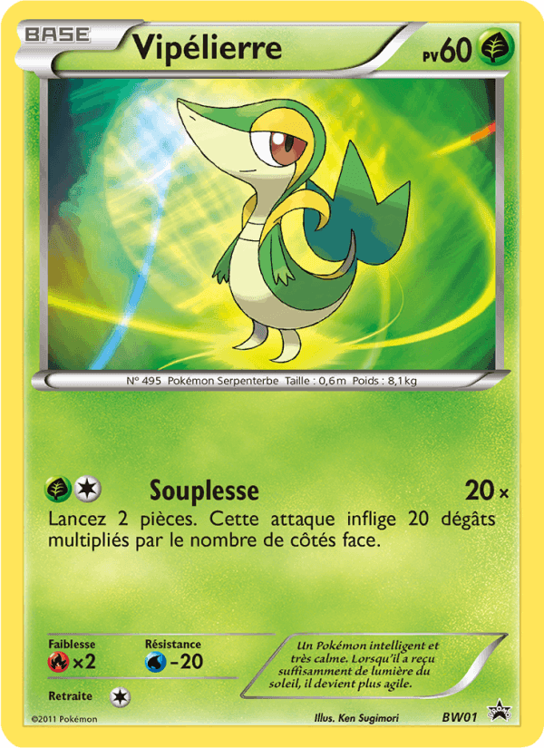Vipélierre, carte BW01 de Promo BW