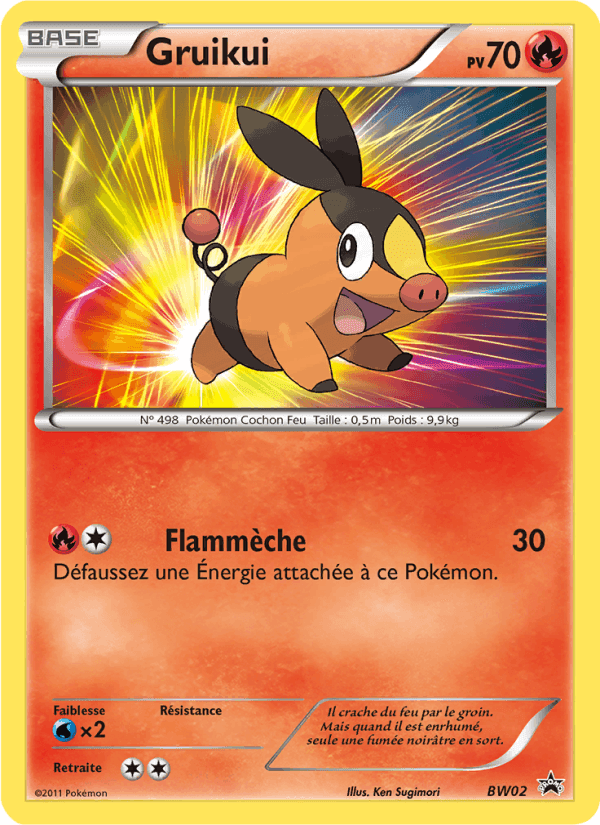 Gruikui, carte BW02 de Promo BW