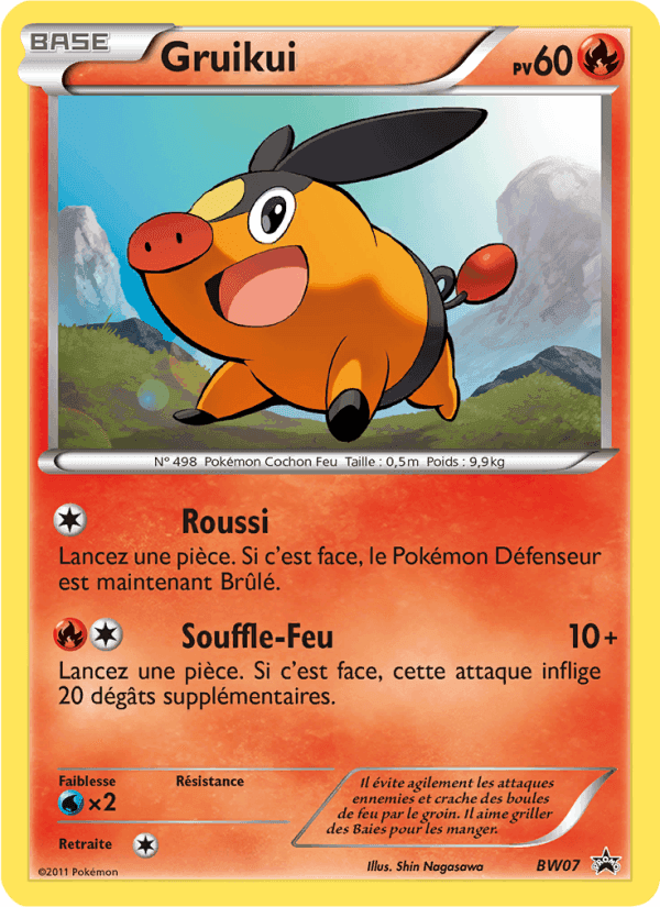 Gruikui, carte BW07 de Promo BW