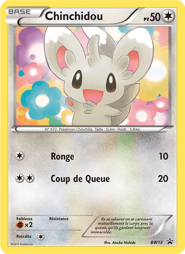 Chinchidou, carte BW13 de Promo BW