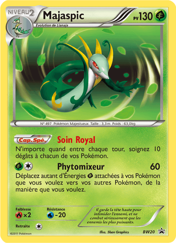 Majaspic, carta BW20 di Promo BW