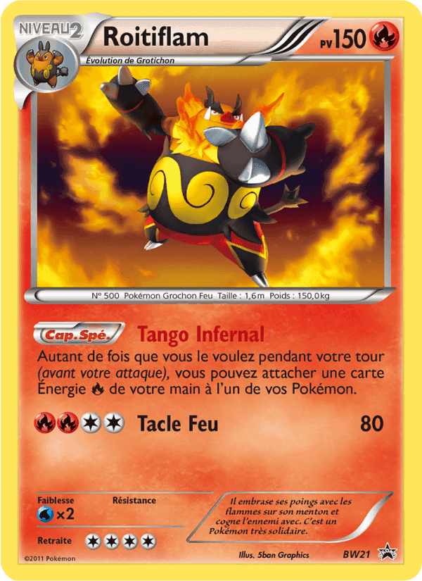 Roitiflam, carta BW21 di Promo BW