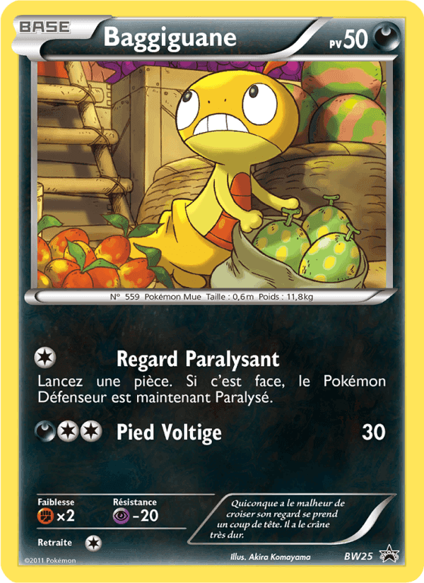 Baggiguane, carte BW25 de Promo BW