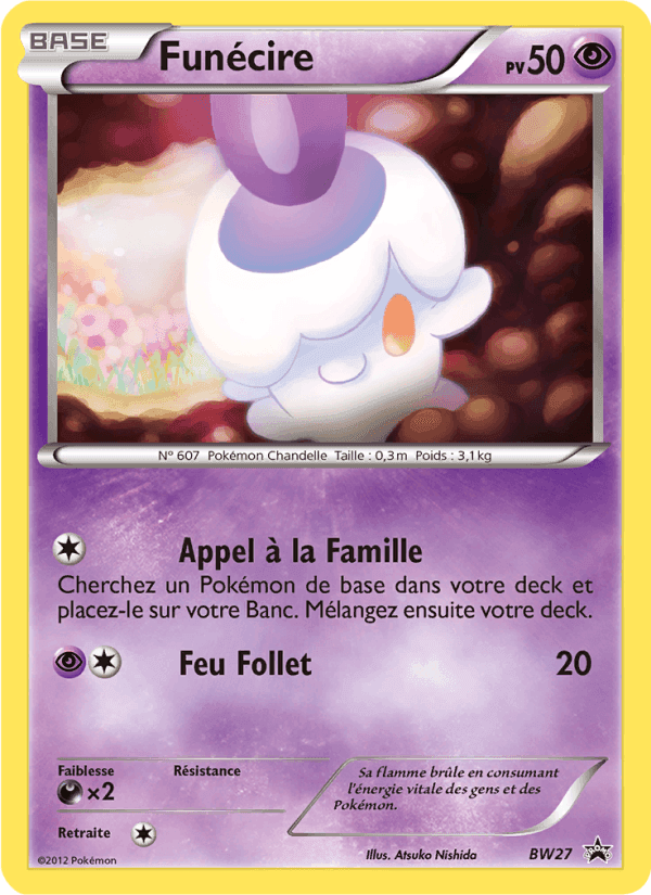 Funécire, carte BW27 de Promo BW
