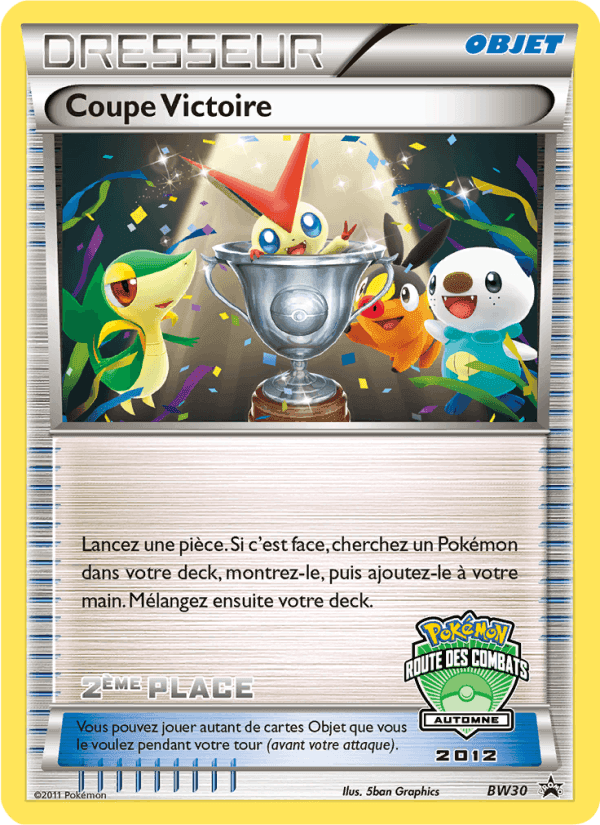 Coupe Victoire, carta BW30 di Promo BW