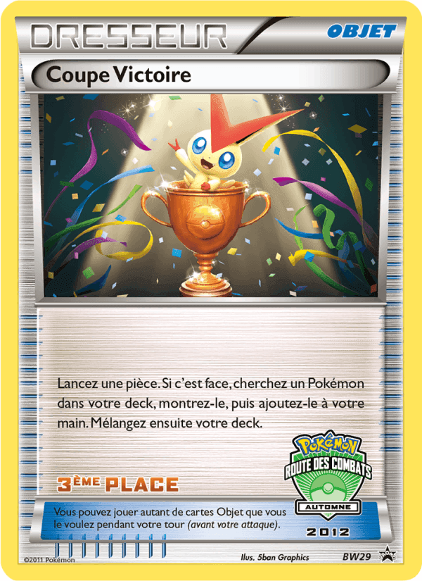 Coupe Victoire, carte BW31 de Promo BW