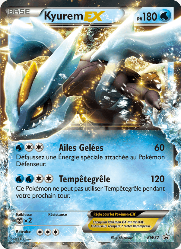 Kyurem ex, carte BW37 de Promo BW