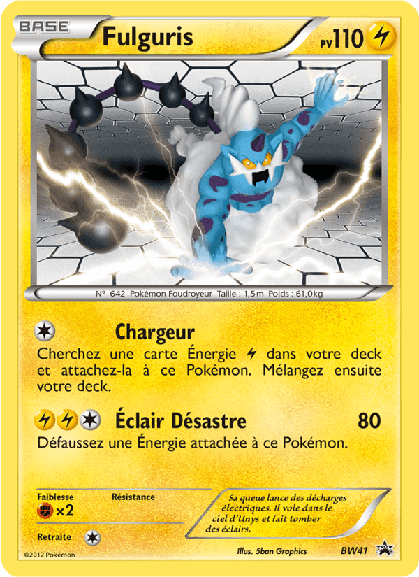 Fulguris, carte BW41 de Promo BW
