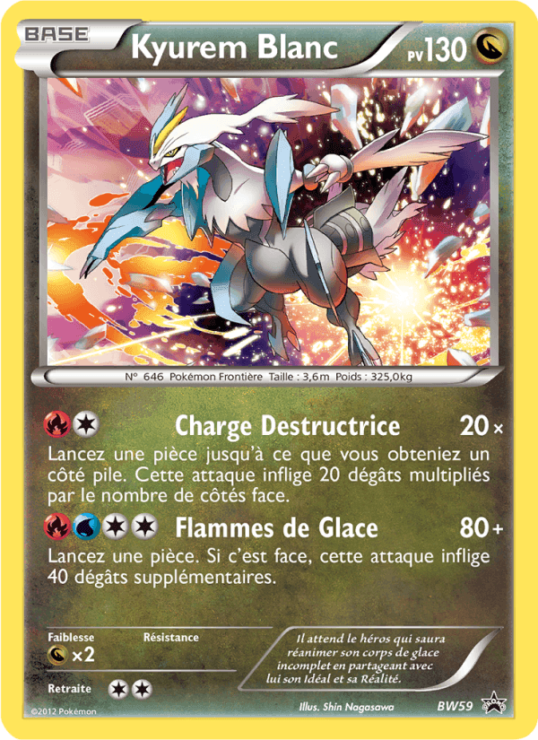 Kyurem Blanc, carta BW59 de Promo BW