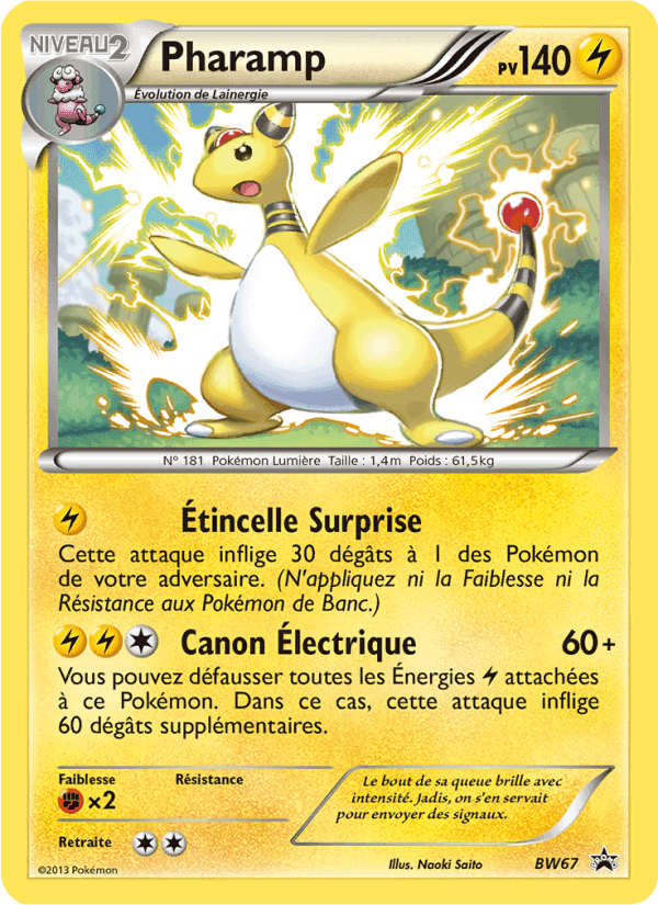 Pharamp, carta BW67 di Promo BW