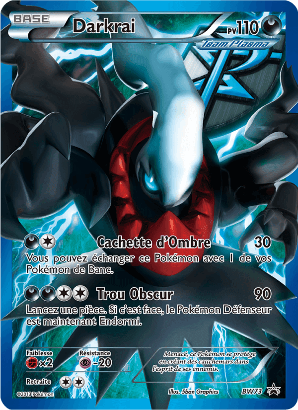 Darkrai, carte BW73 de Promo BW