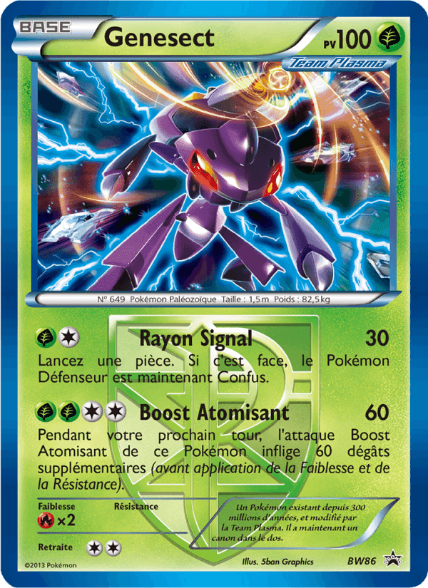 Promo BW の BW86 番、Genesect