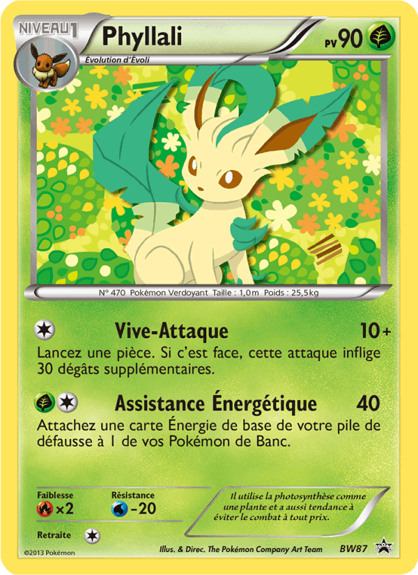 Phyllali, carte BW87 de Promo BW