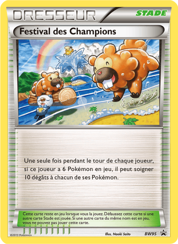 Festival des Champions, carte BW95 de Promo BW