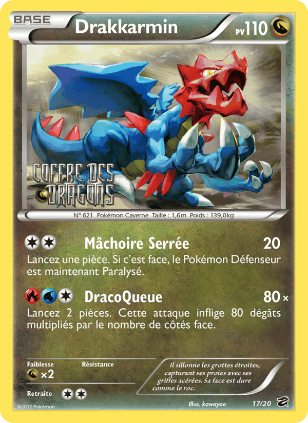 Drakkarmin, carte 17 de Coffre des Dragons