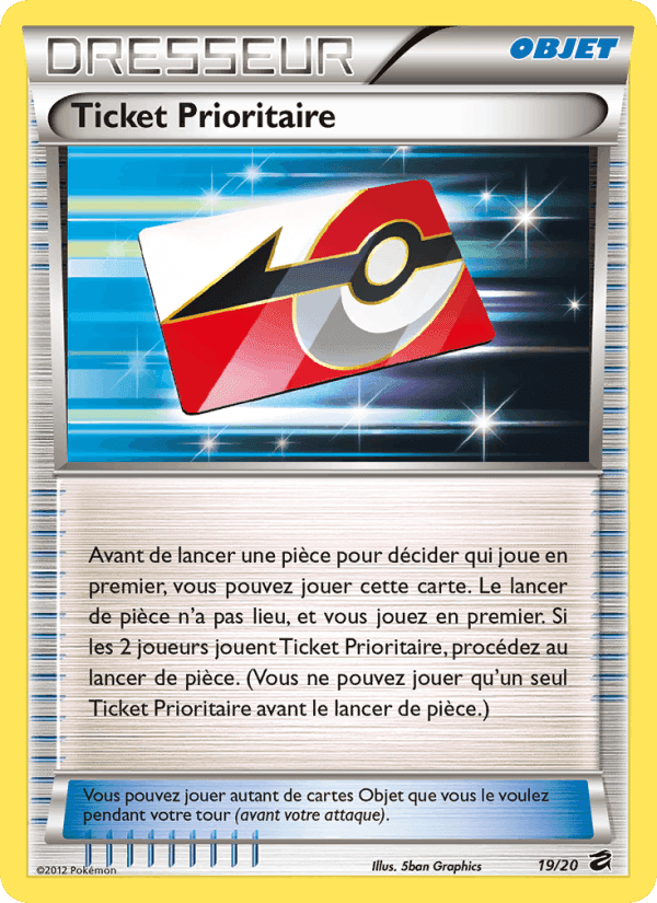 Ticket Prioritaire, carte 19 de Coffre des Dragons