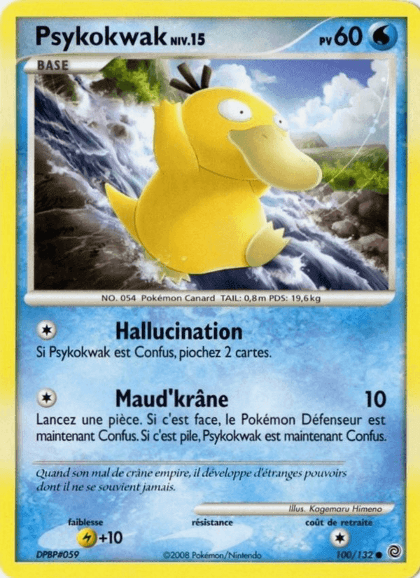 Psykokwak, carte 100 de Merveilles Secrètes
