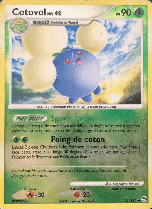 Cotovol, carta 11 de Merveilles Secrètes