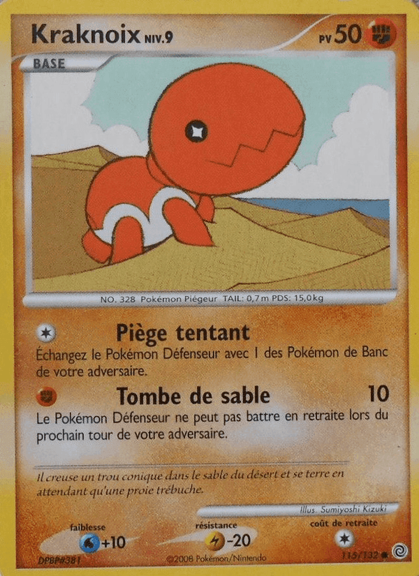 Kraknoix, carte 115 de Merveilles Secrètes