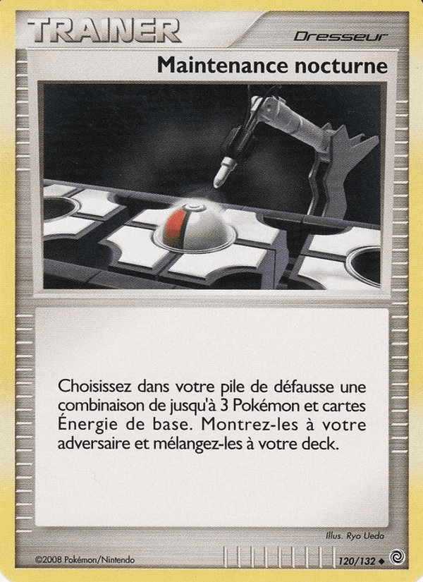 Maintenance nocturne, card 120 from Merveilles Secrètes