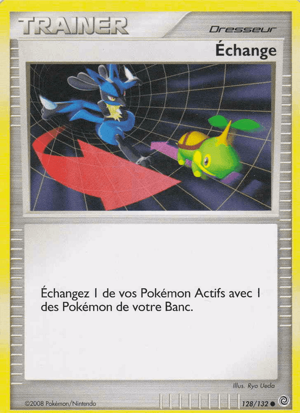 Échange, card 128 from Merveilles Secrètes