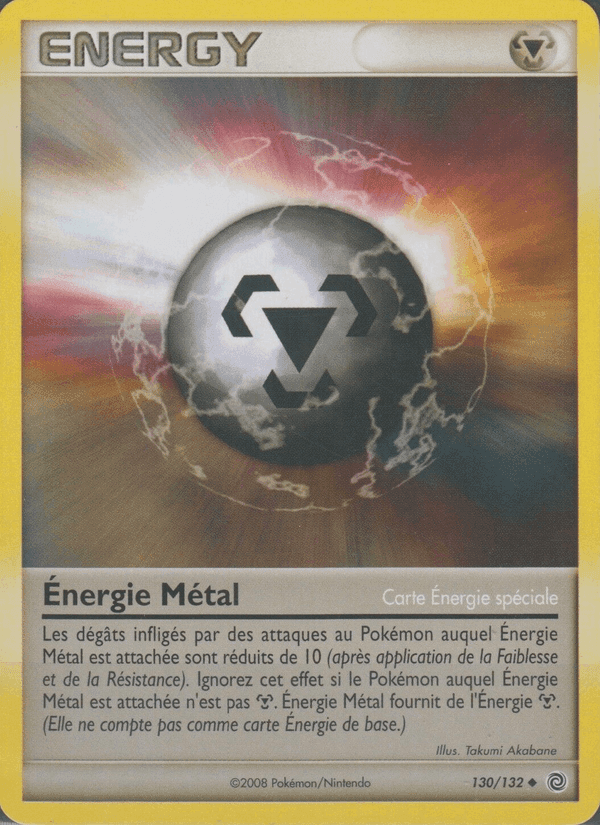 Énergie Métal, card 130 from Merveilles Secrètes