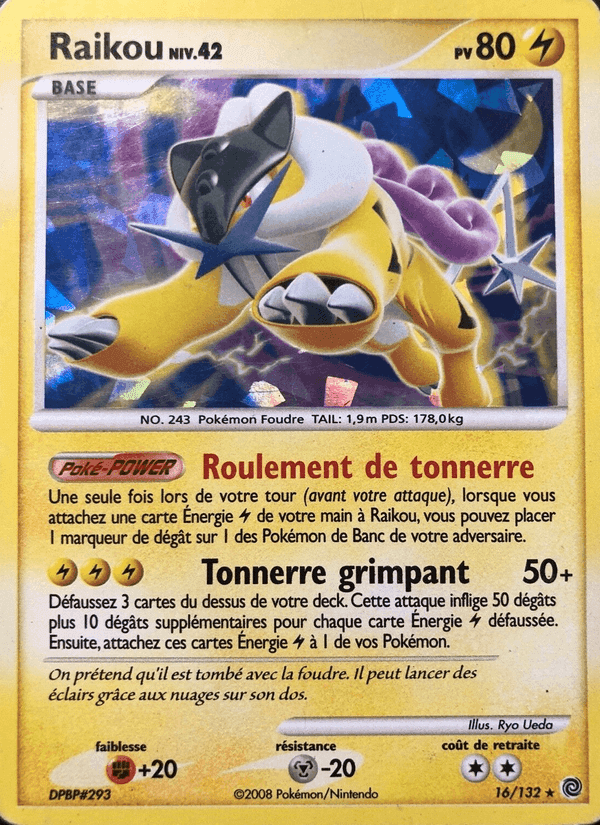 Raikou, carta 16 di Merveilles Secrètes