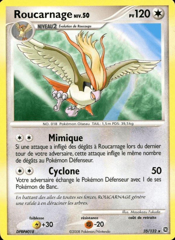 Roucarnage, carte 35 de Merveilles Secrètes