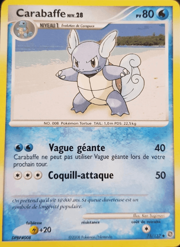 Carabaffe, carte 75 de Merveilles Secrètes