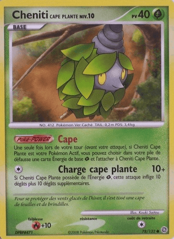 Cheniti Cape Plante, carte 78 de Merveilles Secrètes