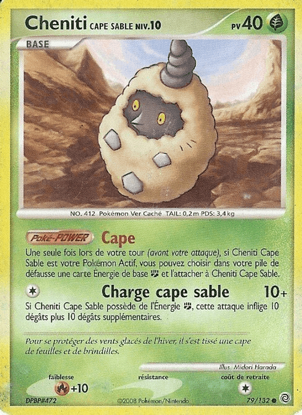Cheniti Cape Sable, carte 79 de Merveilles Secrètes