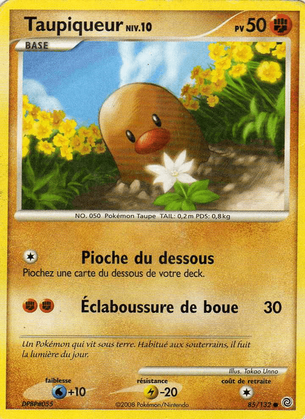 Taupiqueur, carte 85 de Merveilles Secrètes