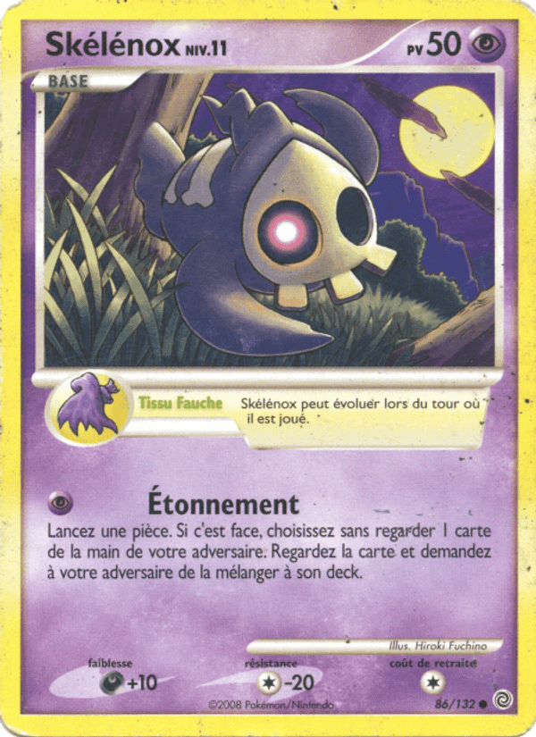 Skelénox, carte 86 de Merveilles Secrètes