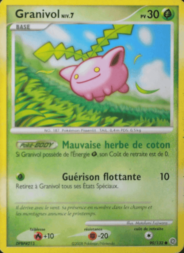 Granivol, carte 90 de Merveilles Secrètes