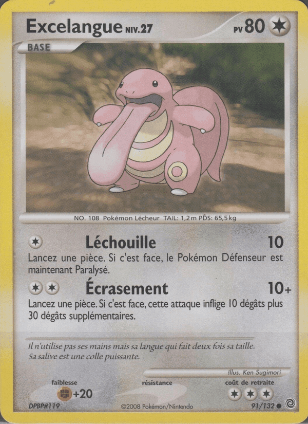 Excelangue, card 91 from Merveilles Secrètes
